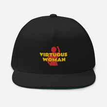 Cargar imagen en el visor de la galería, Virtuous Woman Flat Bill Cap