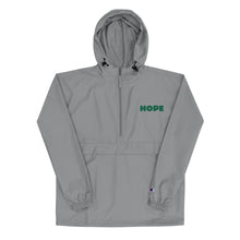 Load image into Gallery viewer, Hope Embroidered Champion Packable Jacket