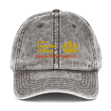 Load image into Gallery viewer, King Vintage Cotton Twill Cap