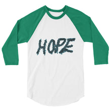 Cargar imagen en el visor de la galería, Hope 3/4 sleeve raglan shirt