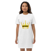 Cargar imagen en el visor de la galería, Crown Organic cotton t-shirt dress