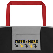 Load image into Gallery viewer, Faith + Work Beach Bag