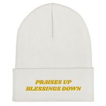 Load image into Gallery viewer, Praises Up Cuffed Beanie