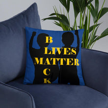 Cargar imagen en el visor de la galería, Black Lives Matter Basic Pillow - Shannon Alicia LLC
