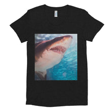 Cargar imagen en el visor de la galería, Shark Women's Crew Neck T-shirt