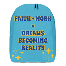 Load image into Gallery viewer, Faith + Work Minimalist Backpack