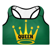 Load image into Gallery viewer, Queen Padded Sports Bra