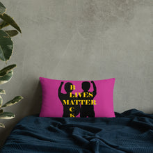 Load image into Gallery viewer, Black Lives Matter Basic Pillow