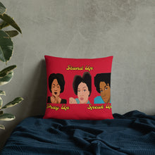Load image into Gallery viewer, Pray Up-Stand Up-Speak Up Basic Pillow