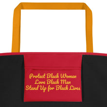 Load image into Gallery viewer, Black Lives Matter Beach Bag - Shannon Alicia LLC