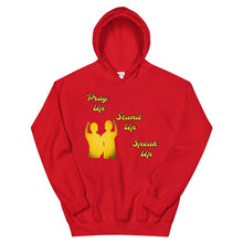 Load image into Gallery viewer, Pray Up-Stand Up-Speak Up Unisex Hoodie - Shannon Alicia LLC