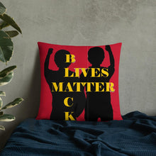 Cargar imagen en el visor de la galería, Black Lives Matter Basic Pillow - Shannon Alicia LLC