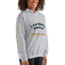 Load image into Gallery viewer, 100% Human Unisex Hoodie - Shannon Alicia LLC