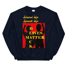 Load image into Gallery viewer, Black Lives Matter Unisex Sweatshirt