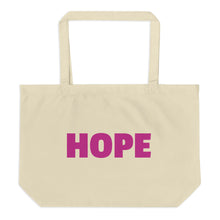 Cargar imagen en el visor de la galería, Hope Large organic tote bag