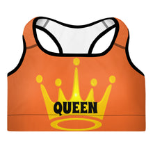 Load image into Gallery viewer, Queen Padded Sports Bra