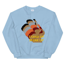 Cargar imagen en el visor de la galería, Stand Up-Speak Up Unisex Sweatshirt