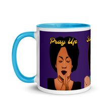 Load image into Gallery viewer, Pray Up-Stand Up-Speak Up Mug with Color Inside