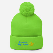 Load image into Gallery viewer, Queen Pom-Pom Beanie