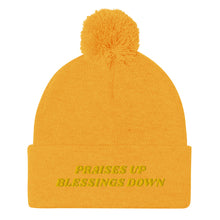 Load image into Gallery viewer, Praise Up Pom-Pom Beanie