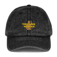Load image into Gallery viewer, Virtuous Woman Vintage Cotton Twill Cap