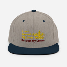 Load image into Gallery viewer, Queen Snapback Hat