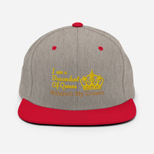 Load image into Gallery viewer, Queen Snapback Hat