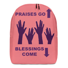 Load image into Gallery viewer, Praises Up Minimalist Backpack