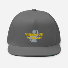 Cargar imagen en el visor de la galería, Virtuous Woman Flat Bill Cap