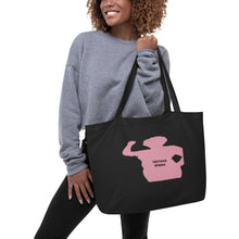 Load image into Gallery viewer, Virtuous Woman Large organic tote bag