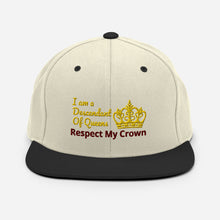 Load image into Gallery viewer, Queen Snapback Hat
