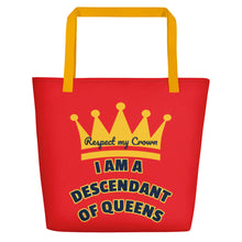 Load image into Gallery viewer, Queen Beach Bag