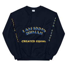 Cargar imagen en el visor de la galería, 100% Human Unisex Sweatshirt - Shannon Alicia LLC