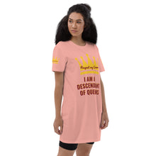 Cargar imagen en el visor de la galería, Queen Organic cotton t-shirt dress