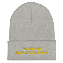 Load image into Gallery viewer, Praises Up Cuffed Beanie