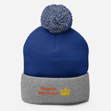 Load image into Gallery viewer, Queen Pom-Pom Beanie