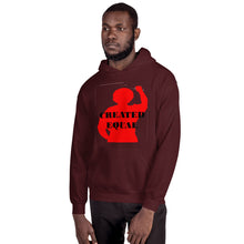 Load image into Gallery viewer, Created Equal Unisex Hoodie
