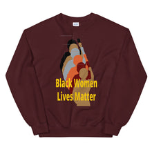 Load image into Gallery viewer, Black Women Lives Matter Unisex Sweatshirt