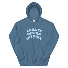 Cargar imagen en el visor de la galería, Create Design Inspire Unisex Hoodie
