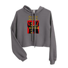 Load image into Gallery viewer, Black Lives Matter Crop Hoodie - Shannon Alicia LLC