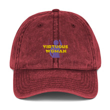 Load image into Gallery viewer, Virtuous Woman Vintage Cotton Twill Cap