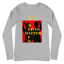 Load image into Gallery viewer, Black Lives Matter Unisex Long Sleeve Tee