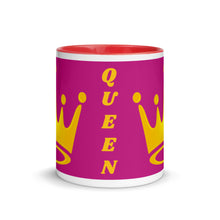Load image into Gallery viewer, Queen Mug with Color Inside