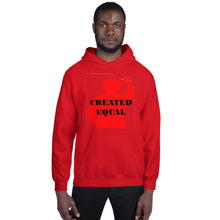 Load image into Gallery viewer, Created Equal Unisex Hoodie