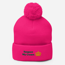 Load image into Gallery viewer, Queen Pom-Pom Beanie