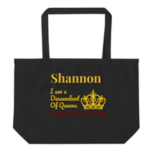 Load image into Gallery viewer, Queen Large organic tote bag