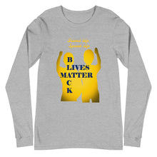 Cargar imagen en el visor de la galería, Black Lives Matter Unisex Long Sleeve Tee