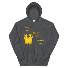 Load image into Gallery viewer, Pray Up-Stand Up-Speak Up Unisex Hoodie - Shannon Alicia LLC