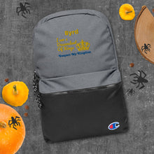 Load image into Gallery viewer, King Embroidered Champion Backpack