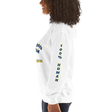 Load image into Gallery viewer, 100% Human Unisex Hoodie - Shannon Alicia LLC